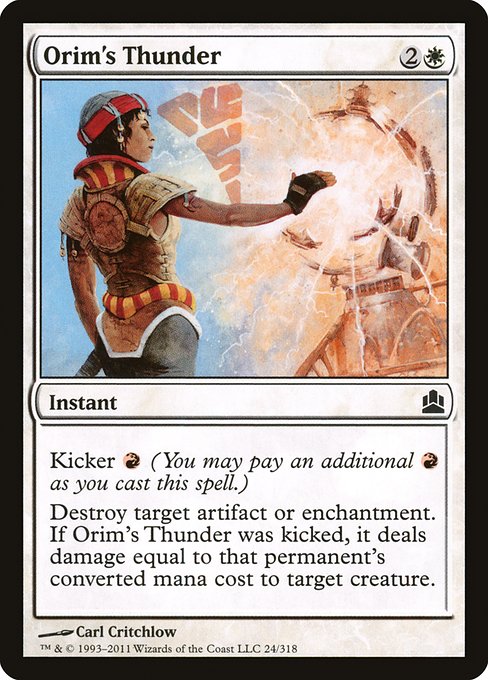 Orim's Thunder from Commander 2011