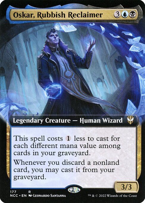 Oskar, Rubbish Reclaimer highlighted card art