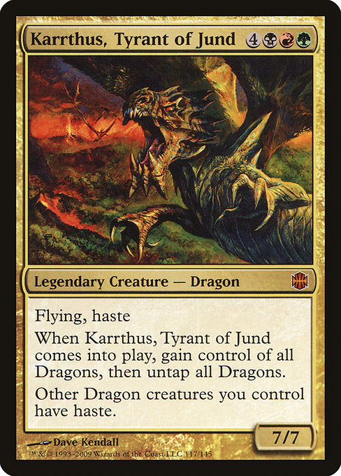 Karrthus, Tyrant of Jund from Alara Reborn