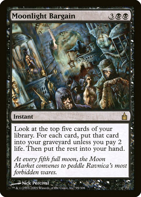 Moonlight Bargain from Ravnica: City of Guilds
