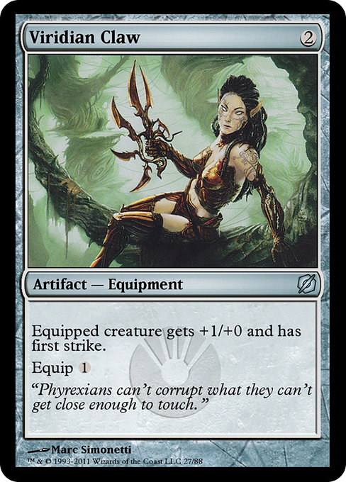 Viridian Claw from Duel Decks: Mirrodin Pure vs. New Phyrexia