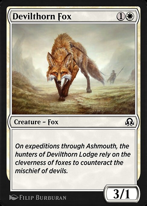 Devilthorn Fox highlighted card art