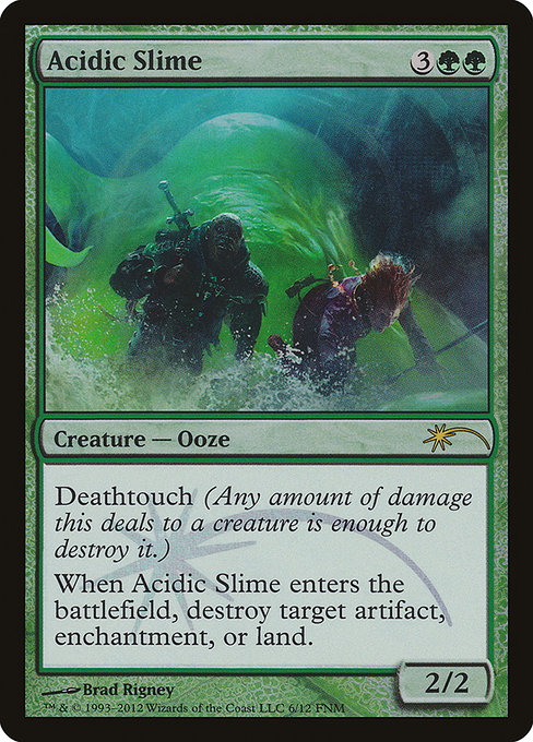 Acidic Slime from Friday Night Magic 2012