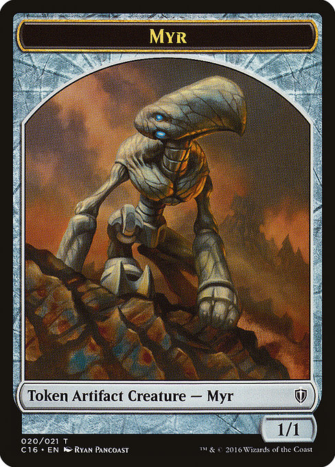 Myr from Commander 2016 Tokens