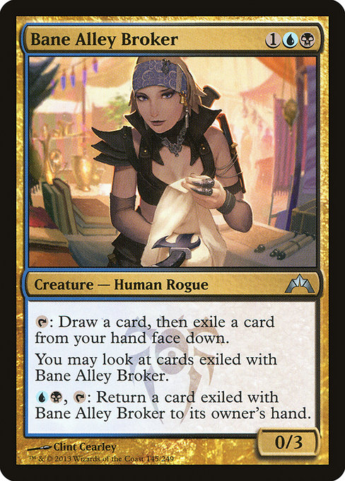 Bane Alley Broker highlighted card art