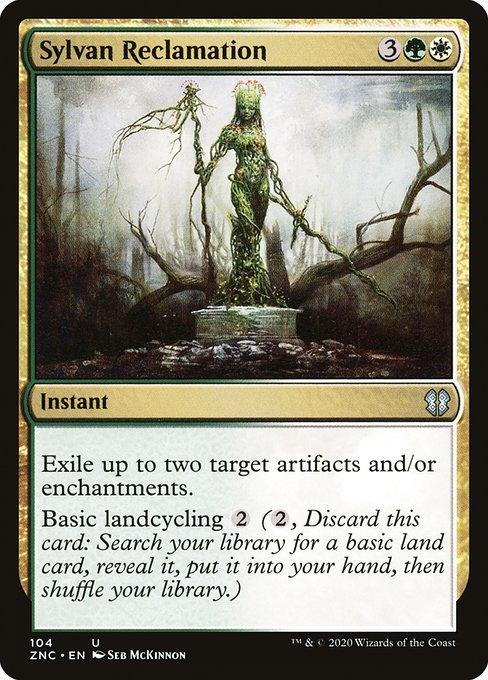 Sylvan Reclamation from Zendikar Rising Commander