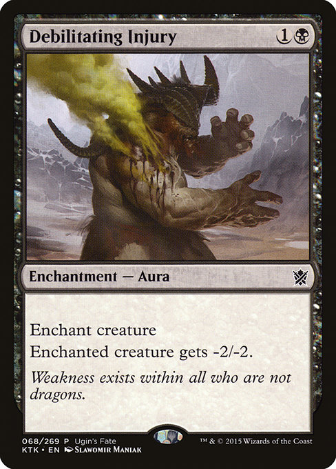 Debilitating Injury from Ugin's Fate