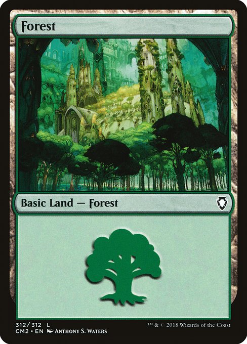 Forest from Commander Anthology Volume II