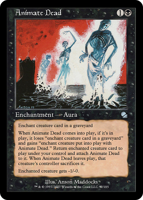 Animate Dead from Masters Edition