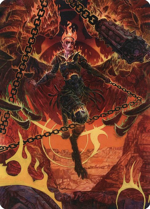 Zariel, Archduke of Avernus // Zariel, Archduke of Avernus from Adventures in the Forgotten Realms Art Series