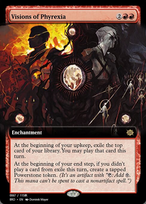 Visions of Phyrexia highlighted card art