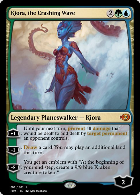 Kiora, the Crashing Wave from Magic Online Promos