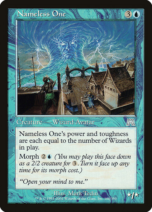 Nameless One highlighted card art