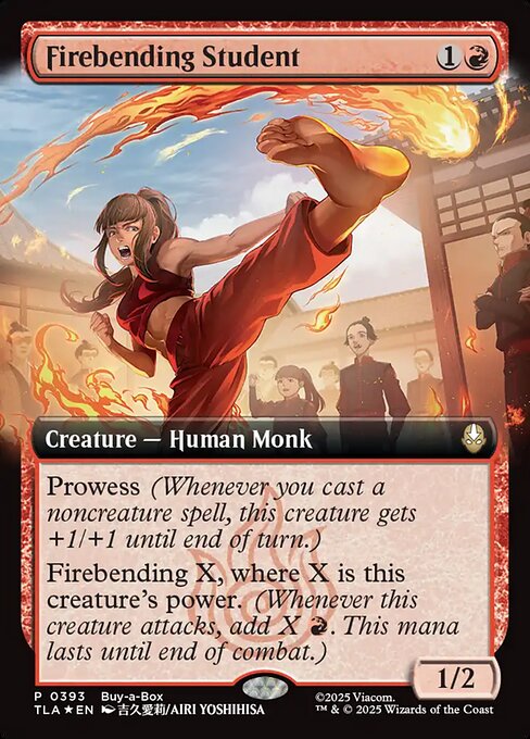 Firebending Student from Avatar: The Last Airbender