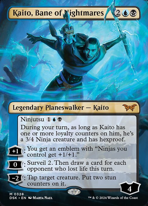 Kaito, Bane of Nightmares from Duskmourn: House of Horror
