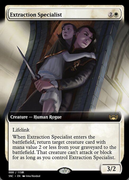 Extraction Specialist highlighted card art