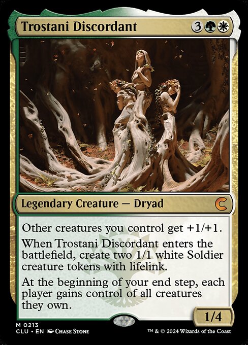 Trostani Discordant highlighted card art