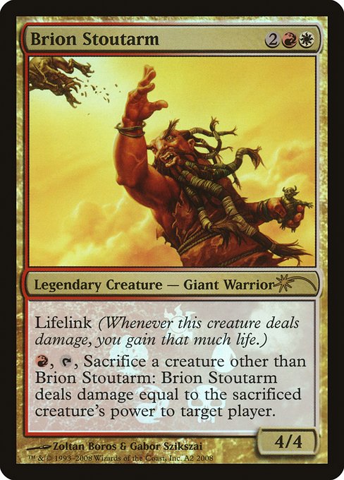 Brion Stoutarm from Lorwyn Promos