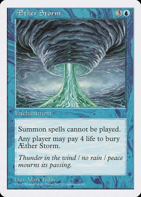 Aether Storm from Fifth Edition