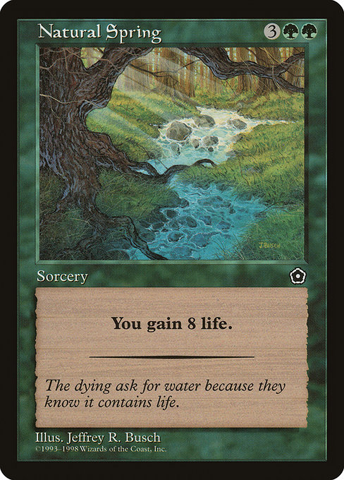 Natural Spring from Portal Second Age