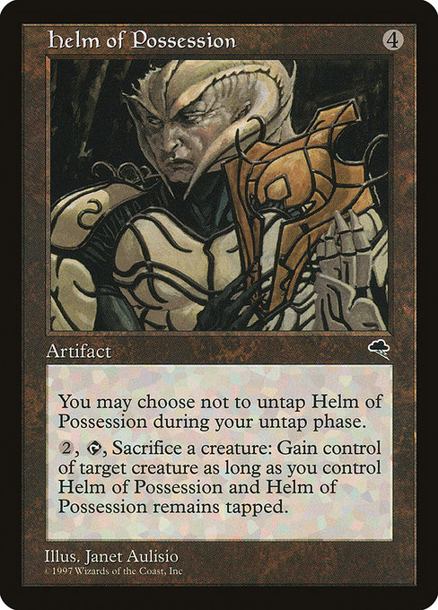 Helm of Possession highlighted card art