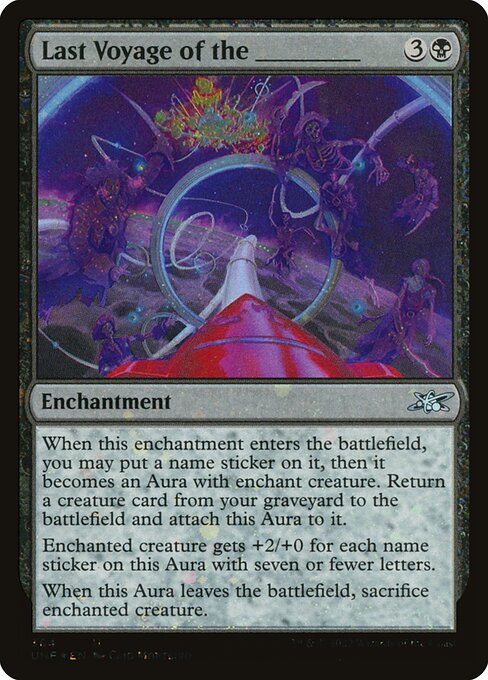 Last Voyage of the _____ highlighted card art