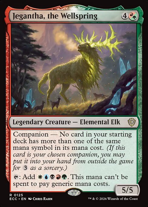 Jegantha, the Wellspring from Lorwyn Eclipsed Commander