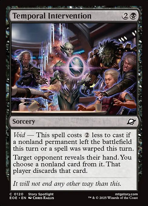 Temporal Intervention highlighted card art