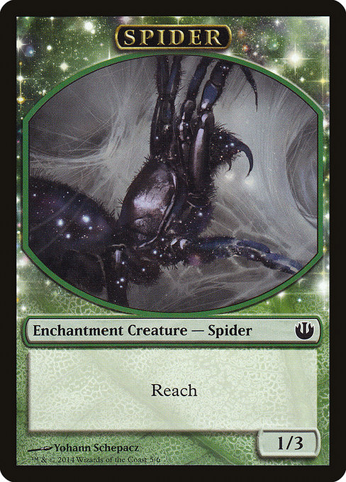 Spider highlighted card art