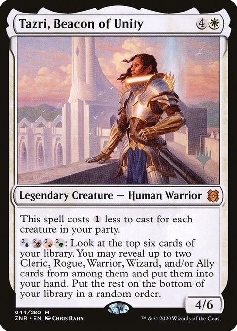 Tazri, Beacon of Unity from Zendikar Rising Promos