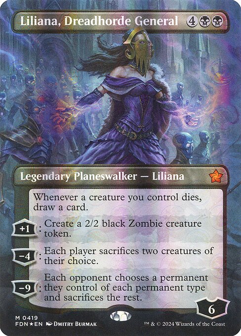 Liliana, Dreadhorde General highlighted card art