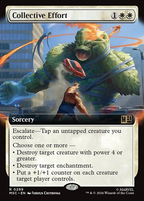 Collective Effort from Marvel Super Heroes Commander