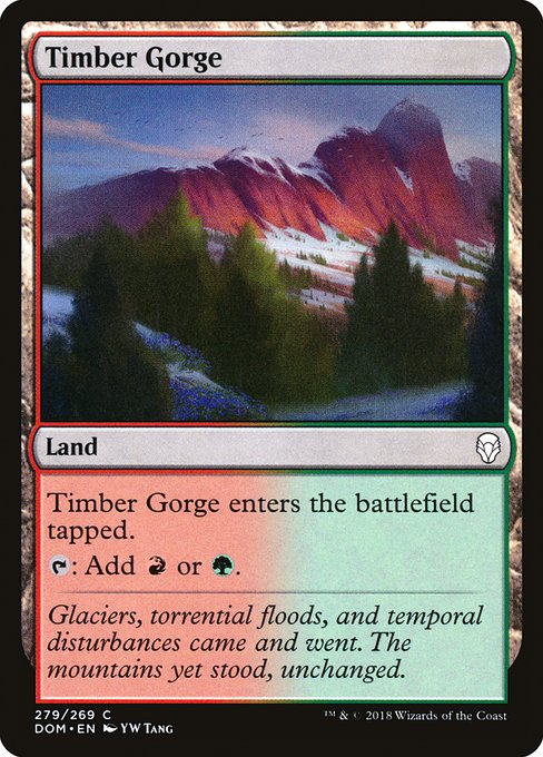 Timber Gorge from Dominaria