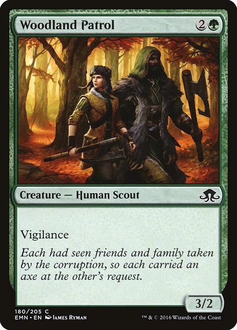 Woodland Patrol highlighted card art