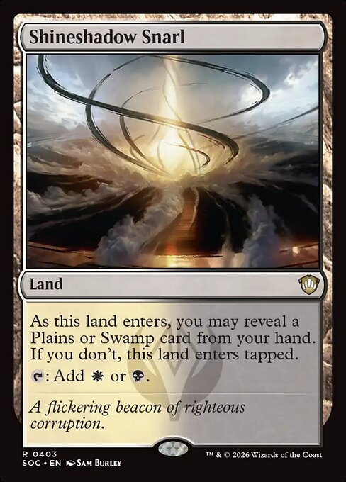 Shineshadow Snarl highlighted card art