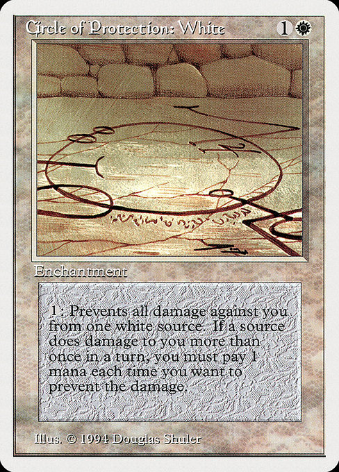 Circle of Protection: White from Summer Magic / Edgar