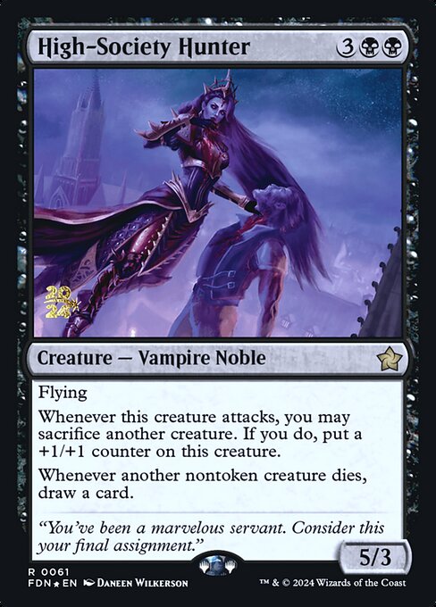High-Society Hunter from Foundations Promos