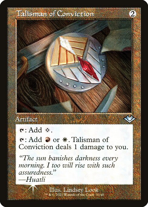 Talisman of Conviction from Modern Horizons 1 Timeshifts