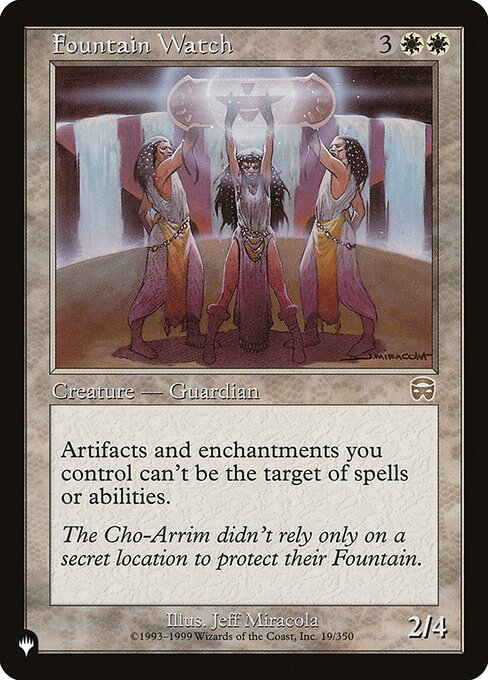 Fountain Watch highlighted card art