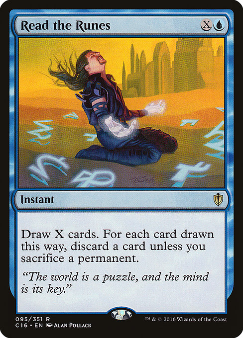 Read the Runes from Commander 2016