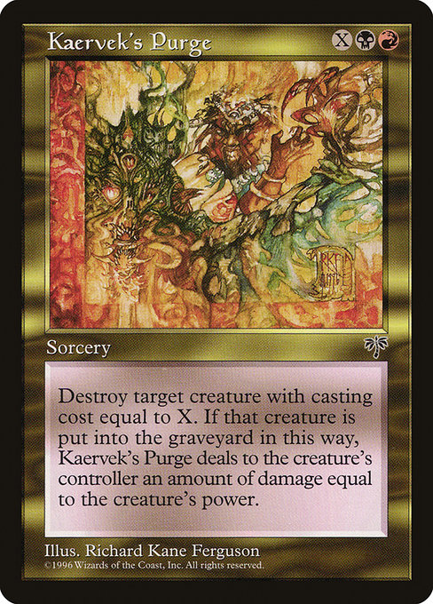 Kaervek's Purge highlighted card art