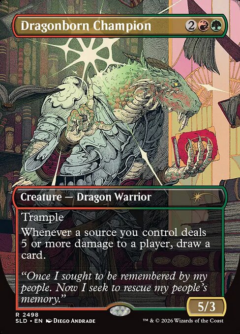 Dragonborn Champion from Secret Lair Drop