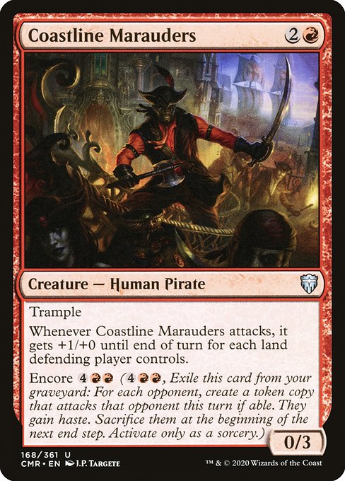 Coastline Marauders highlighted card art