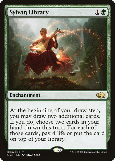 Sylvan Library from Commander Collection: Green