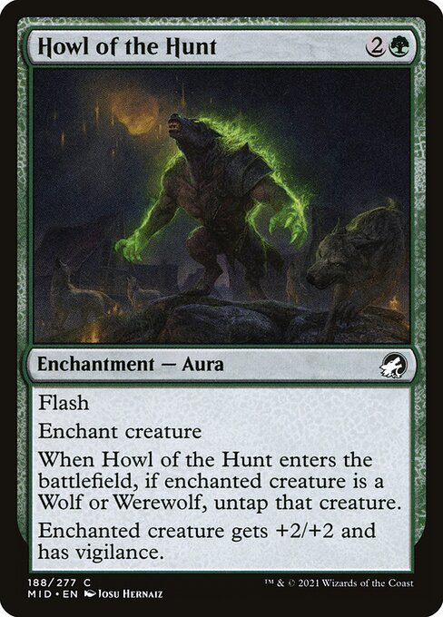 Howl of the Hunt from Innistrad: Midnight Hunt