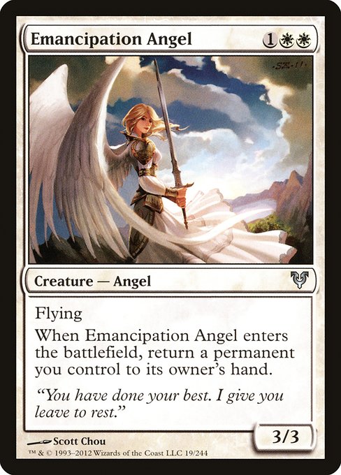 Emancipation Angel from Avacyn Restored