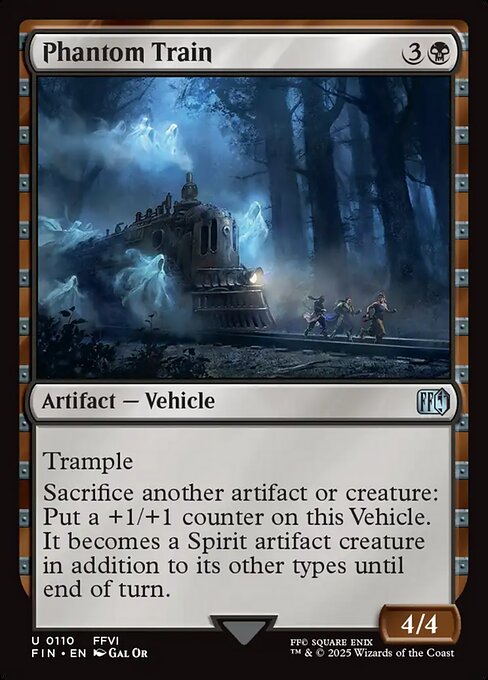 Phantom Train highlighted card art