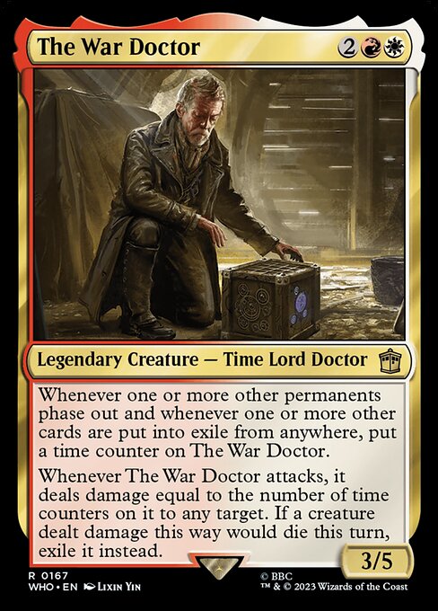 The War Doctor from Doctor Who