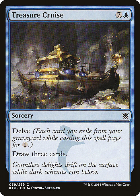 Treasure Cruise from Khans of Tarkir