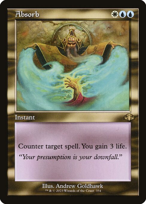 Absorb from Dominaria Remastered